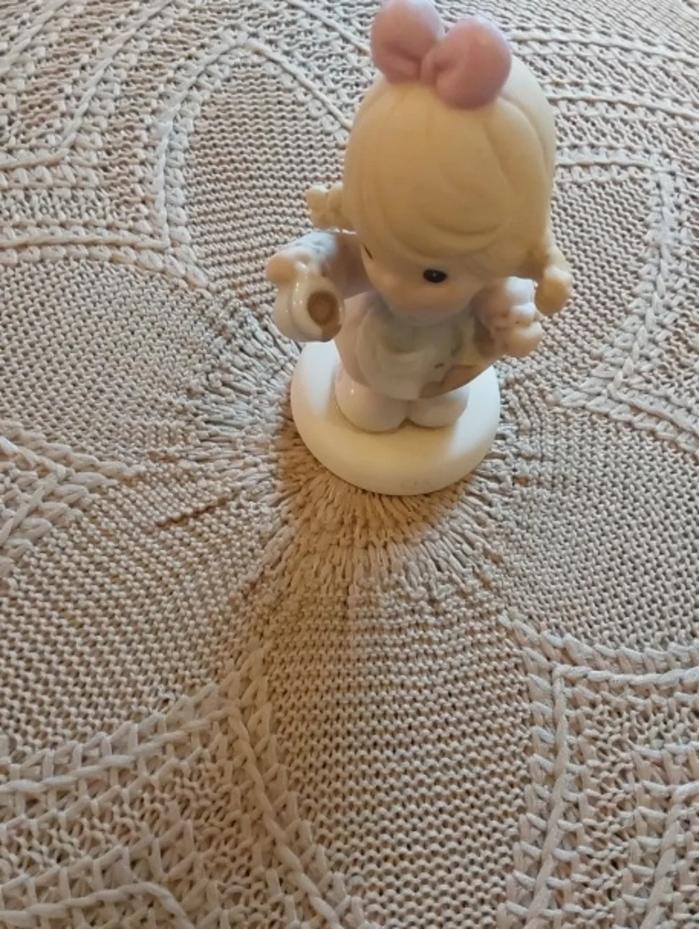 Precious Moments Figurine - Wednesday's Child Is Full Of Woe